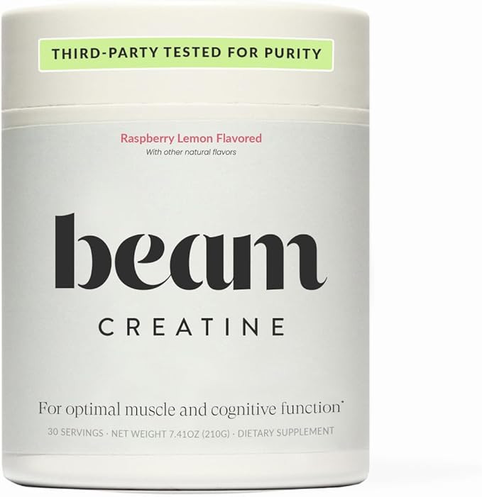 Beam Creatine Powder, Third Party Tested, Micronized Creatine Monohydrate Supplement, Creatine fo... | Amazon (US)