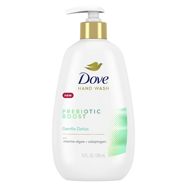 Dove Prebiotic Boost Hand Wash Gentle Detox Fresh Herbal Scent, 12 oz | Walmart (US)