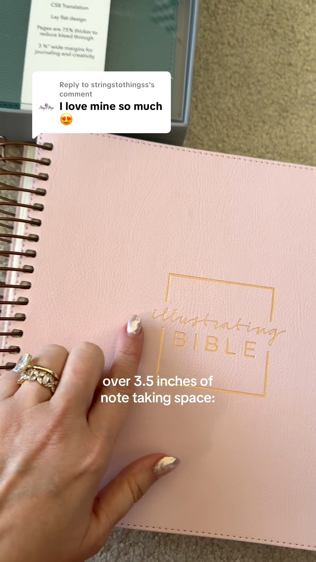 Wishing your Bible felt as personal as your journal? 🤍 The DaySpring Illustrating Bible lets you highlight, doodle, and write prayers right beside the verses, making quiet time creative and meaningful.

#LTKdayinmylife #LTKootd #LTKgrwm