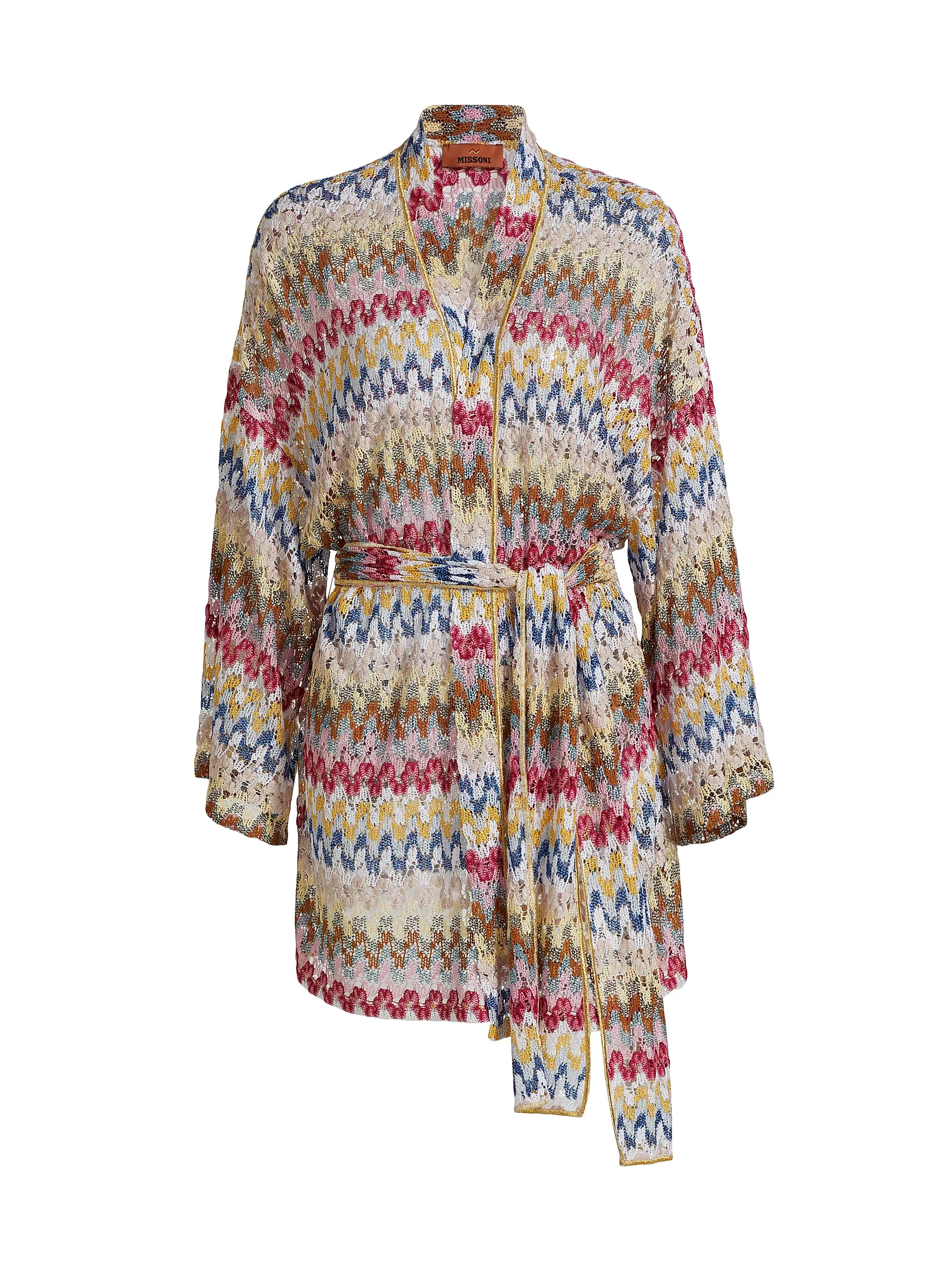 Missoni Raschel Lace Cover-Up Shirtdress | Saks Fifth Avenue | Saks Fifth Avenue