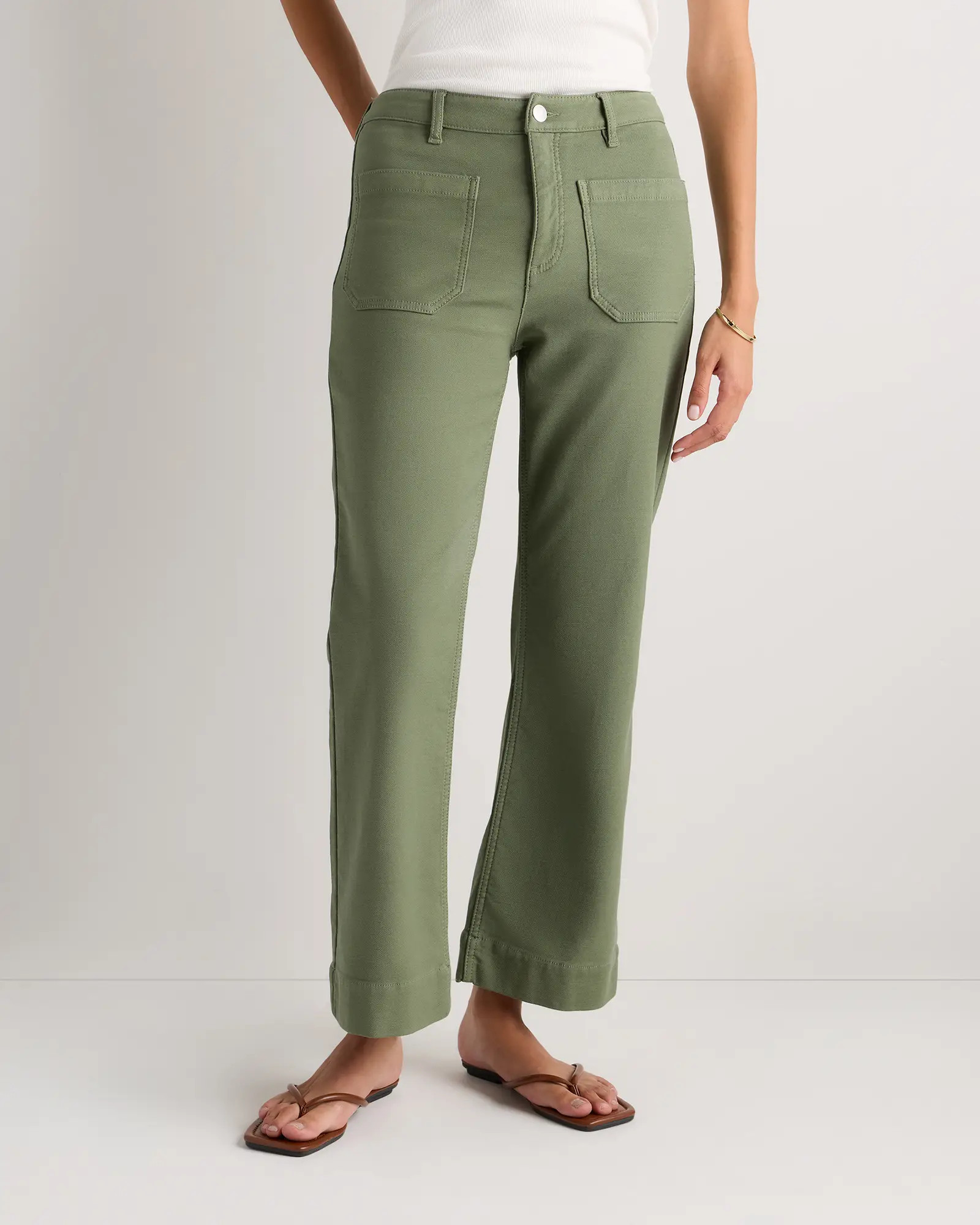 French Terry Wide Leg Pants | Quince