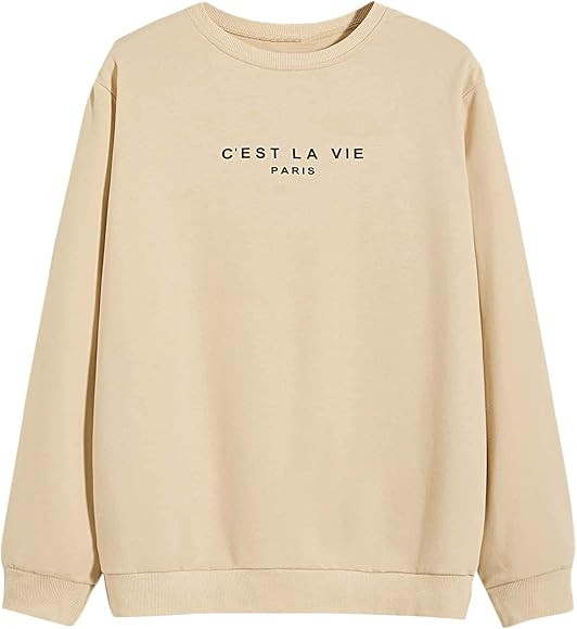 Romwe Sweatshirt | Amazon (US)