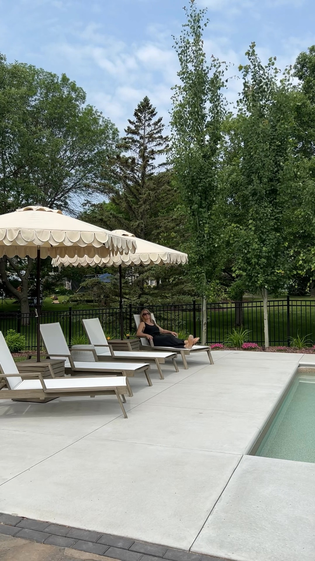 These stackable pool loungers and umbrella stands are back in stock
And ON SALE! 

#LTKVideo #LTKSeasonal #LTKhome