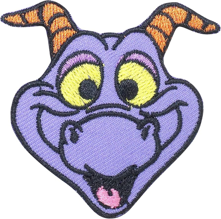Figment Dragon Iron On Patches Embriodered Patch Badge Iron On Sew On Clothes Decorative T-Shirt ... | Amazon (US)