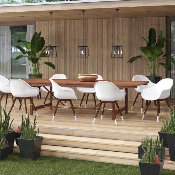 White Colyer 9 Piece Dining Set | Wayfair North America