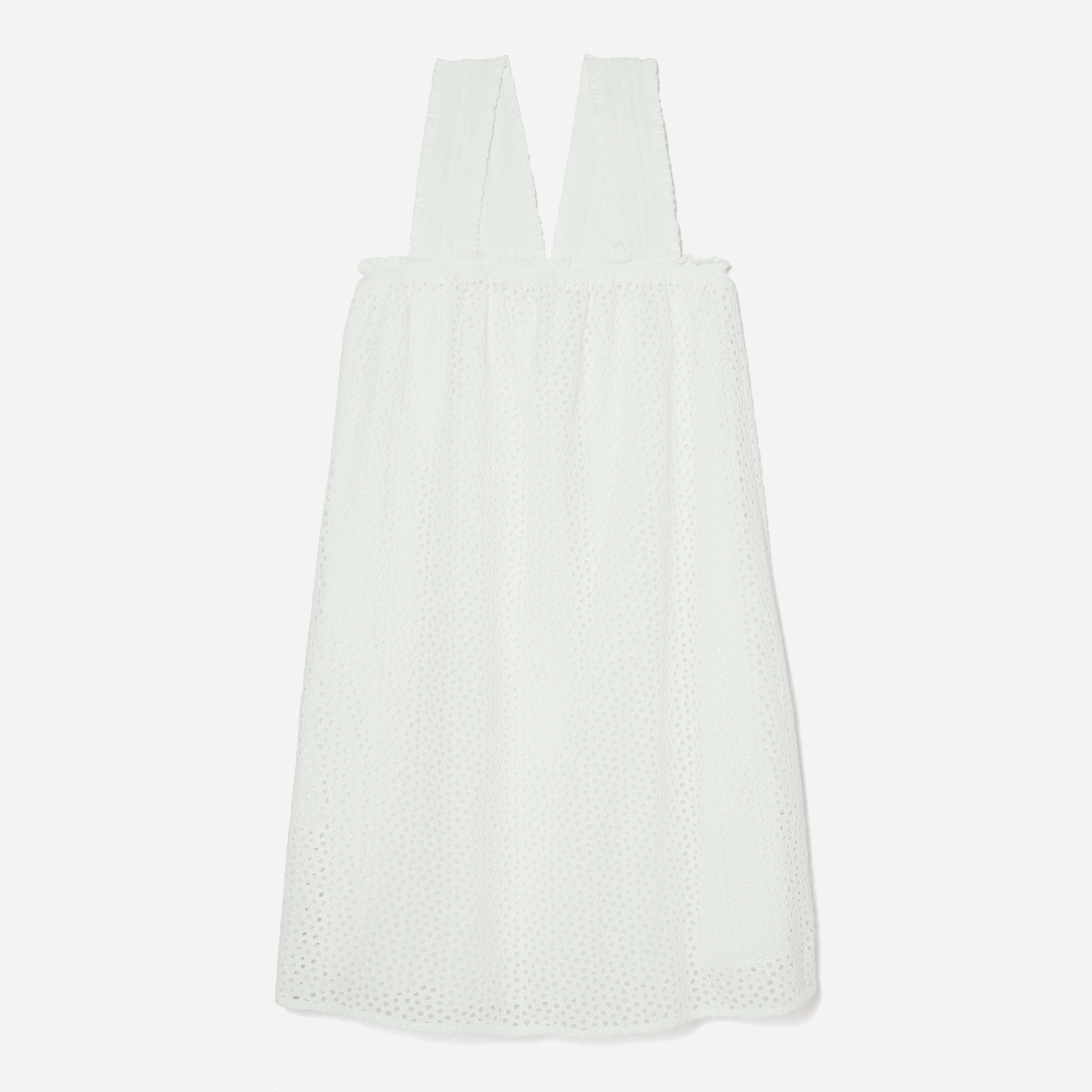 The Eyelet Smock Dress | Everlane