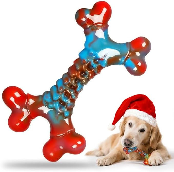 Tough Dog Toys for Aggressive Chewers, Indestructible Dog Chewers for Medium Large Breeds, Nylon ... | Amazon (US)