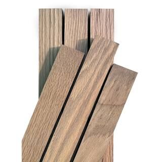 Weaber 1/4 in. x 2 in. x 3 ft. Red Oak Oyster Finished S4S Hardwood Boards (37-Pack) 14630 - The ... | The Home Depot