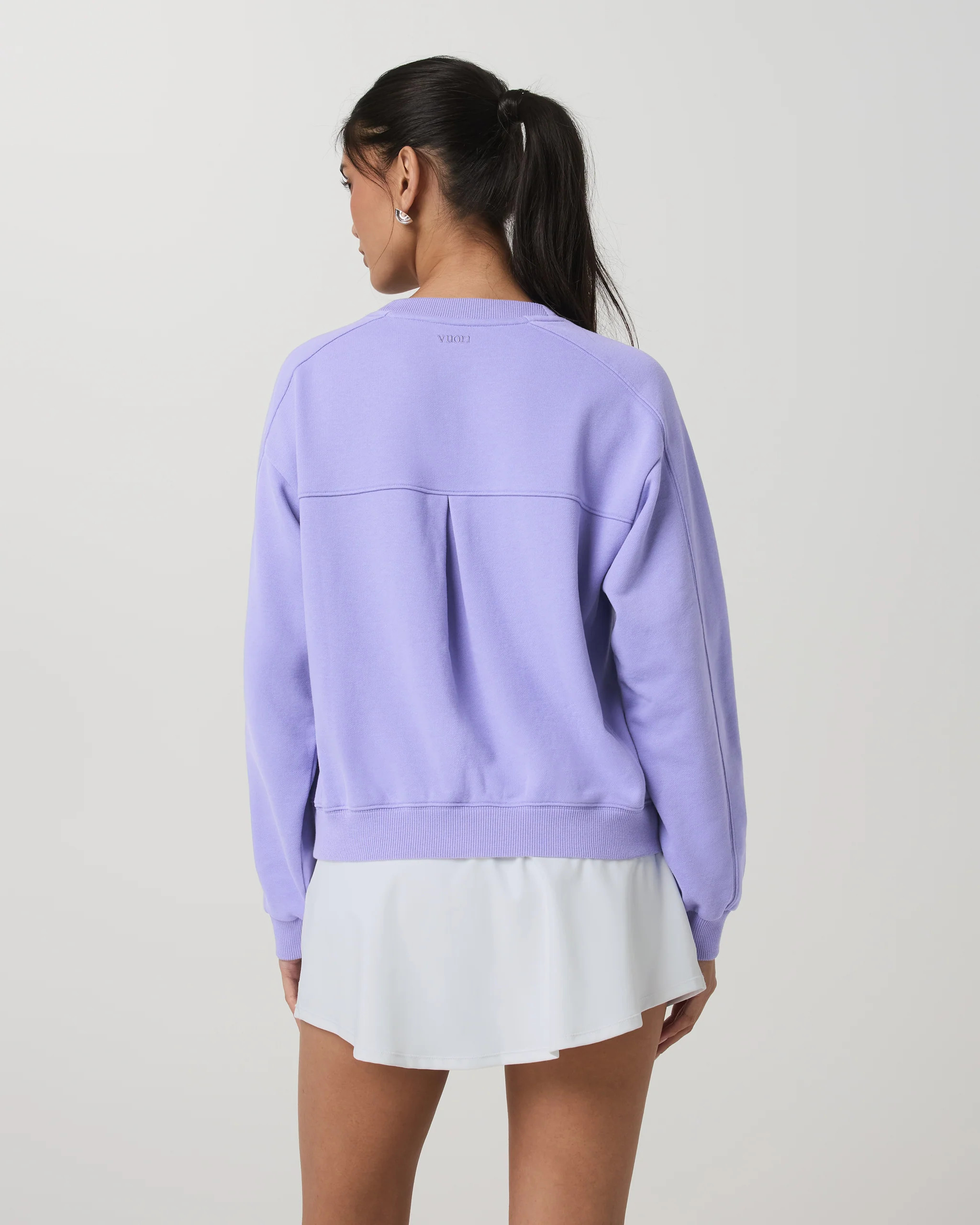Sedona Seams Crew – Women's Hyacinth Fleece Sweatshirt – Vuori | Vuori Clothing (US & Canada)