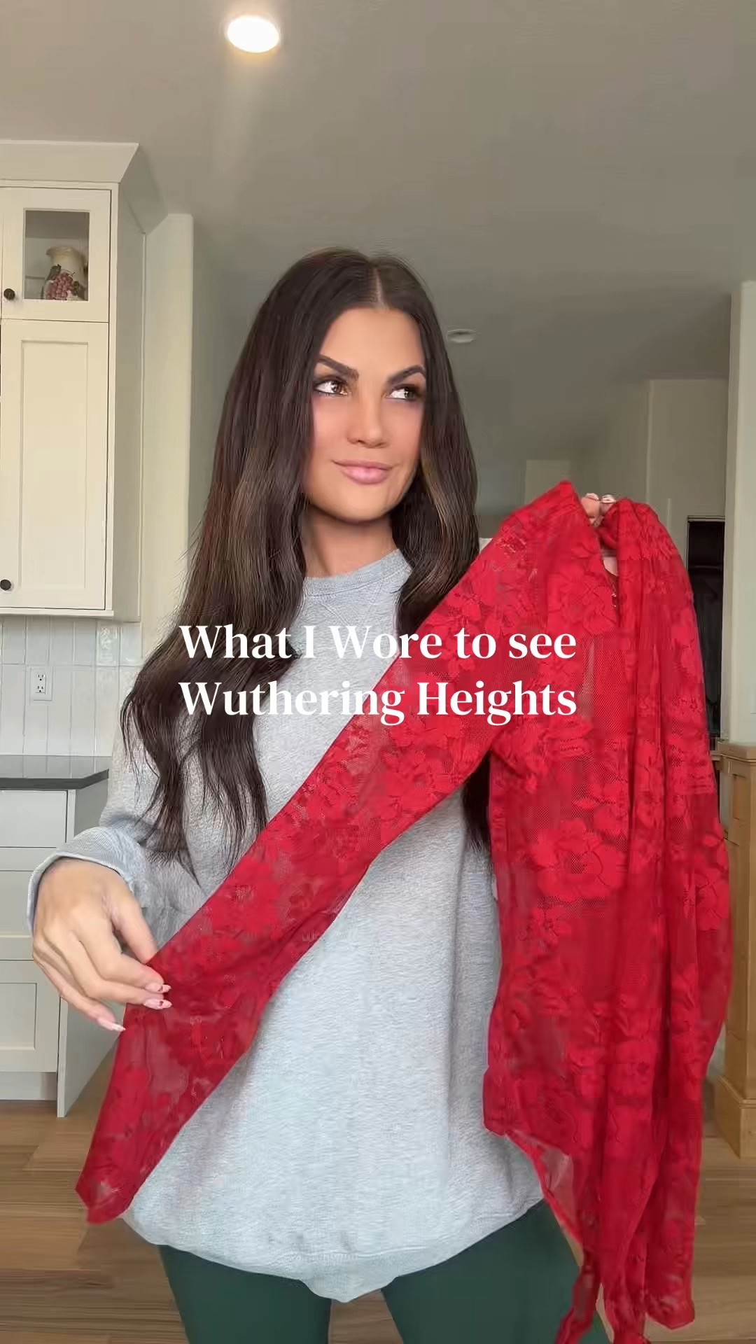 What I Wore to see Wuthering Heights 
(sweats are Unwell) 


#LTKootd #LTKValentine #LTKgrwm