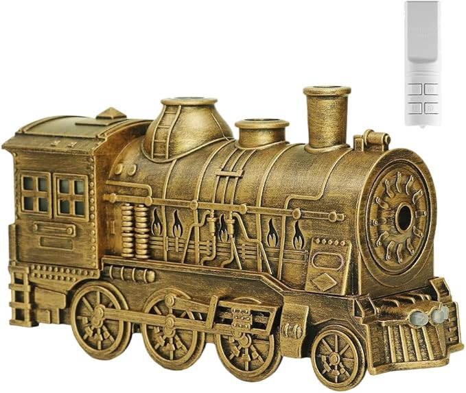 2026 New Christmas Train Humidifier, Update Dual Mist Outlets Cool Mist Diffuser with 300ml Capac... | Amazon (US)