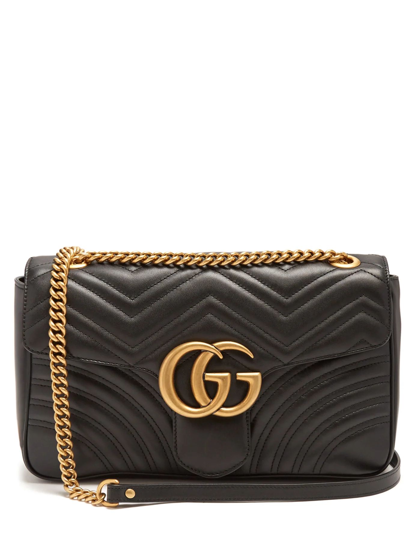 GG Marmont medium quilted-leather shoulder bag | Matches (US)
