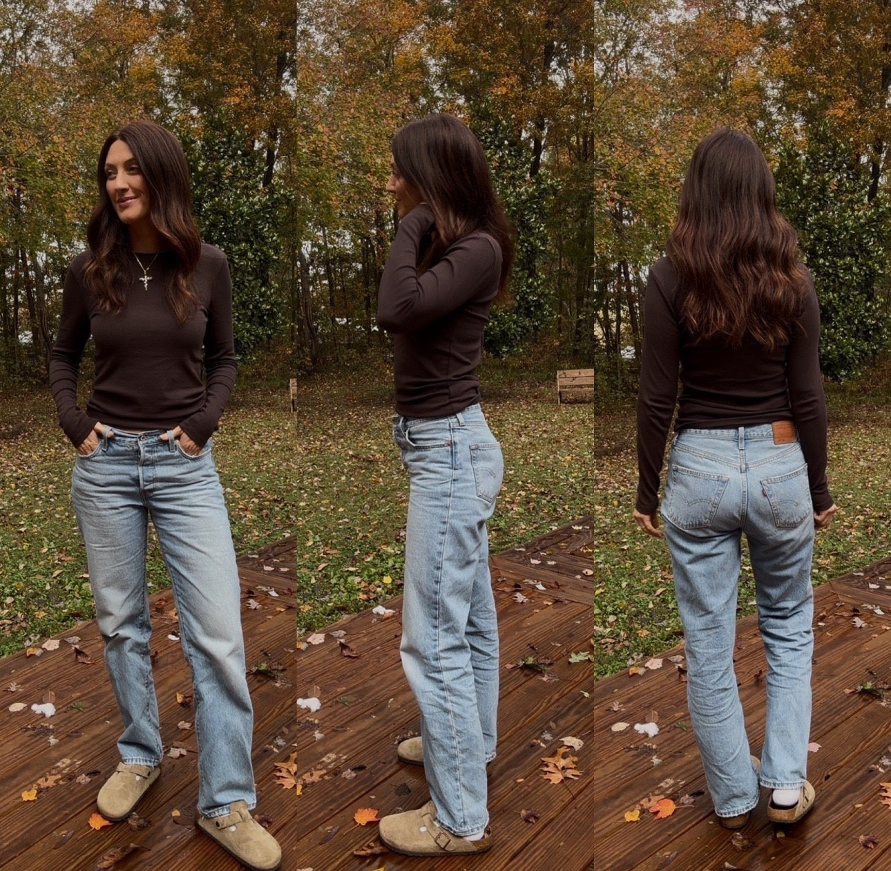 I love these simple long sleeve tees! They’re on sale, thicker material, wash up nice, and are good quality!

#LTKOver40 #LTKSeasonal #LTKootd
