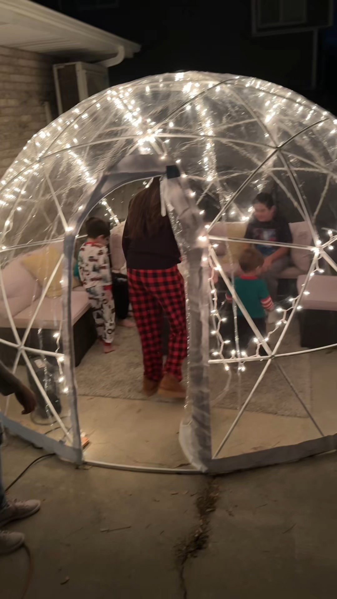The coziest winter dome that transformed our patio.

#LTKHome #LTKGiftGuide #LTKmomlife