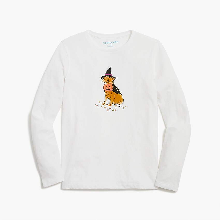 Girls' witch dog graphic tee | J.Crew Factory