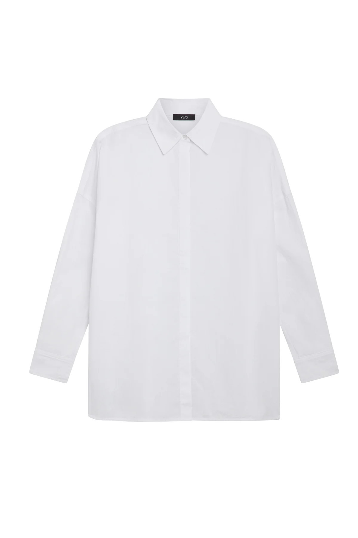 Non-Iron Refine Oversized Tunic | Ruti