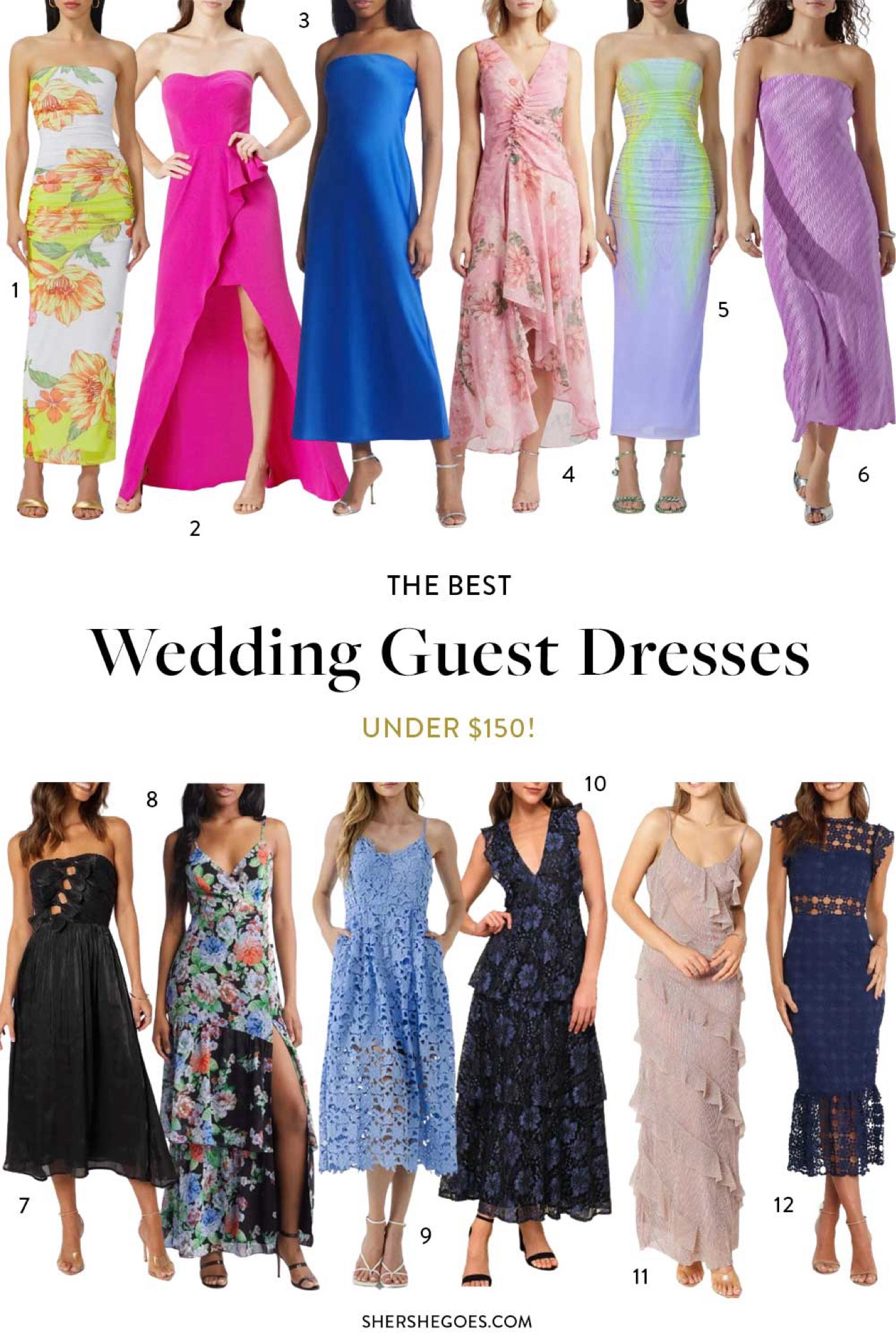 Affordable wedding guest dresses : cocktail + black tie under $150

#LTKSaleAlert #LTKWedding #LTKParties