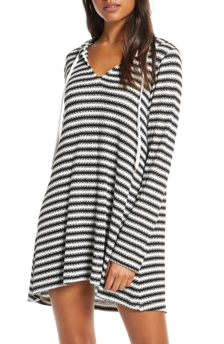 Slouchy Hooded Sweater Cover-Up Tunic | Nordstrom