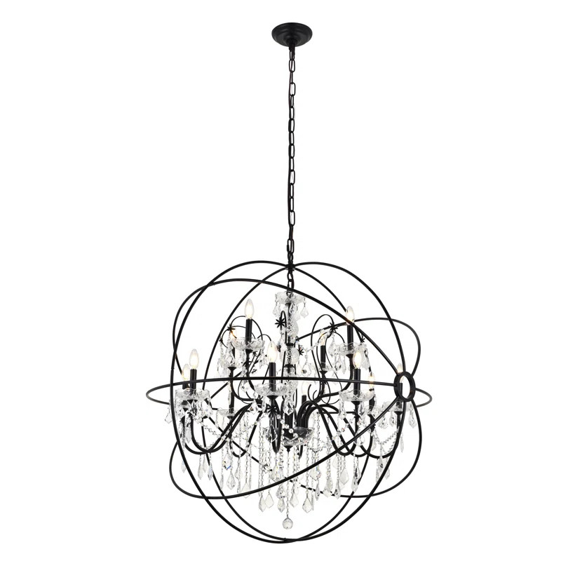 Imina 24 - Light Dimmable Globe Chandelier | Wayfair North America