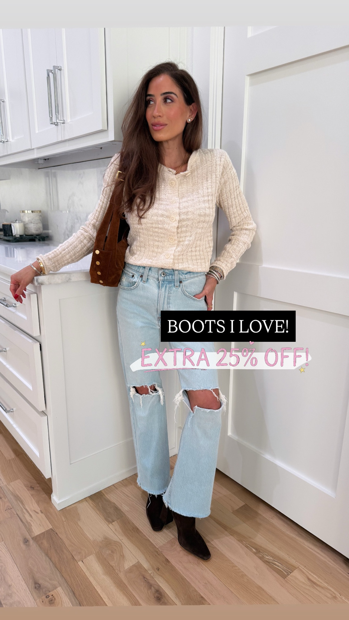 The best booties! I love this brown suede color and fit petites perfectly and so comfy! On sale right now 25% jeans size 23s  xxs target spring denim dress size xxs or xs spring outfits with boots petite friendly spring transitional outfits for Europe 