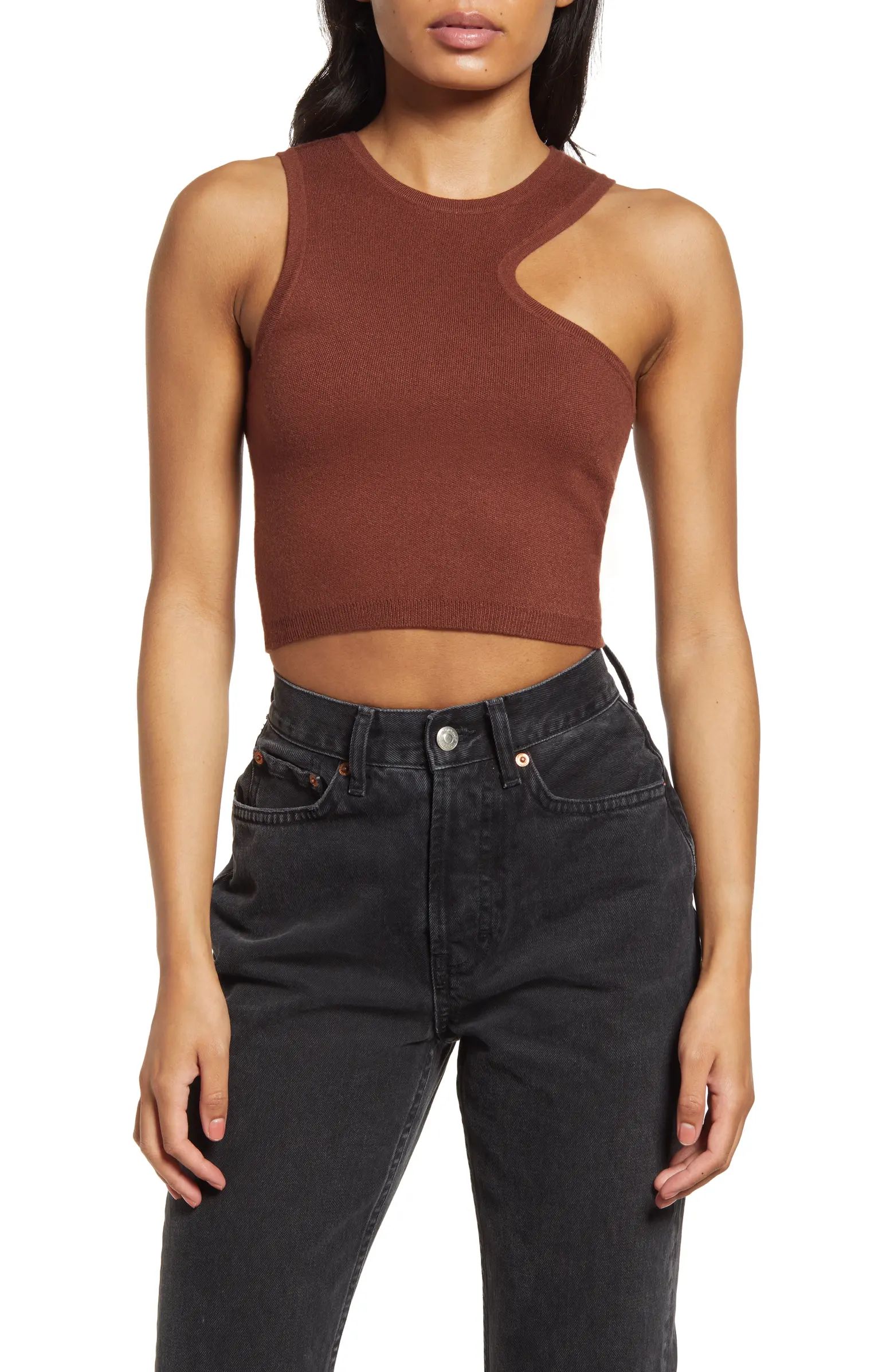 PacSun Asymmetric Sweater Tank | Nordstrom | Nordstrom