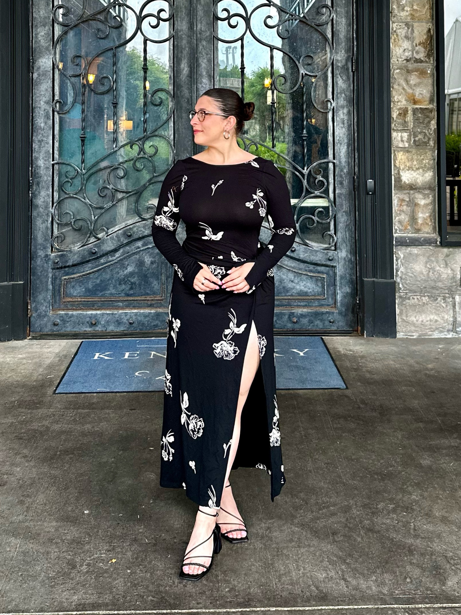 Obsessed with this free people dress with a slit in it. Great for a wedding or a nice dinner  

#LTKWedding #LTKMidsize