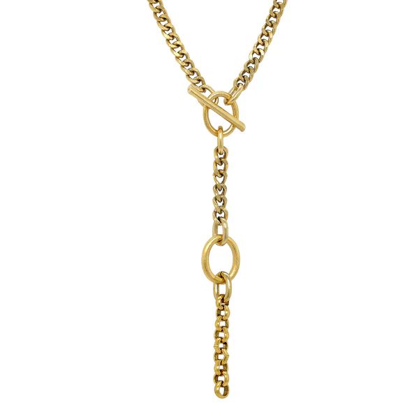 Toggle Lariat Necklace | Jennifer Miller Jewelry