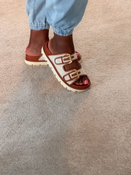 I absolutely love these sandals! They are perfect for any summer outfit, spring outfit. They are the dupes from HM but look very similar to Fendi. 

#LTKfindsunder50 #LTKfindsunder100 #LTKstyletip