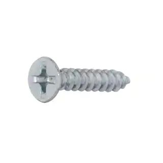 Everbilt #6 x 3/4 in. Phillips Flat Head Zinc Plated Wood Screw (100-Pack) 801762 - The Home Depo... | The Home Depot