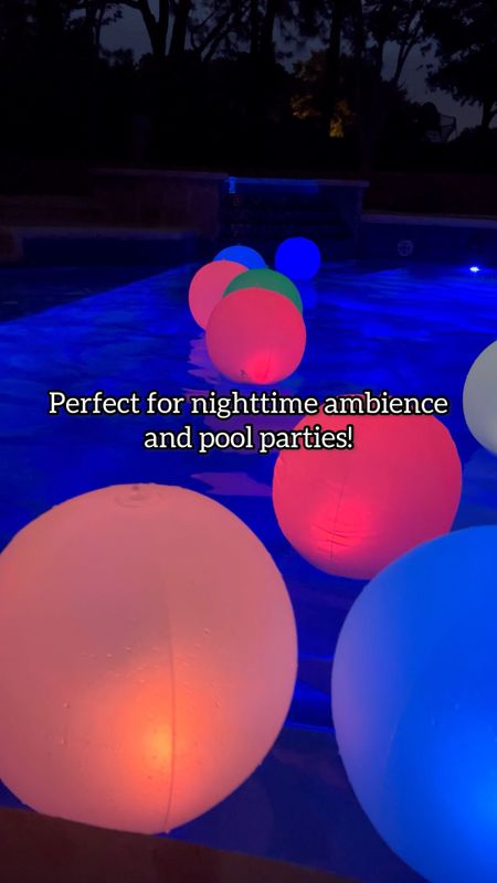 Amazon summer home finds. Solar balls. Summer party. Pool party. Light balls 

#LTKparties #LTKhome