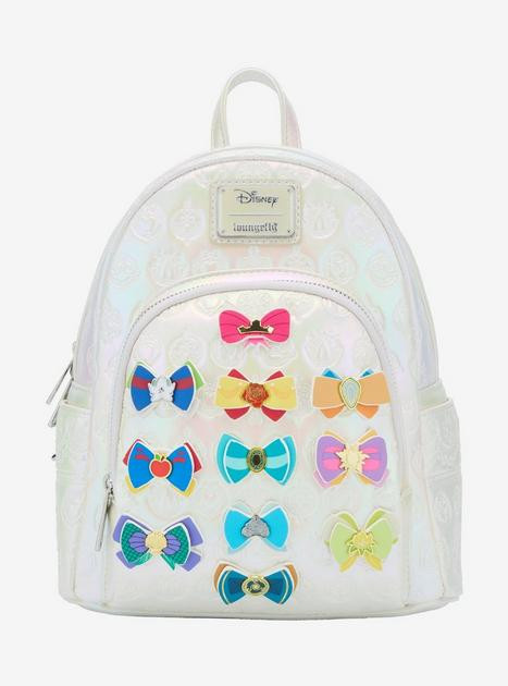 Loungefly Disney Princess Bows Iridescent Mini Backpack - BoxLunch Exclusive | BoxLunch