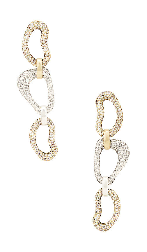 AREA OHRRINGE in Metallic Silver. | Revolve Clothing (Global)