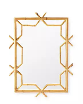Lanai Rattan Mirror | Serena and Lily