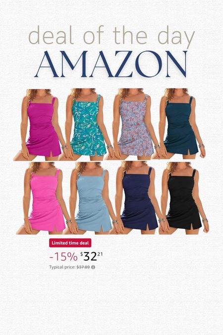 Amazon deal of the day on these fit and flare summer active dresses!