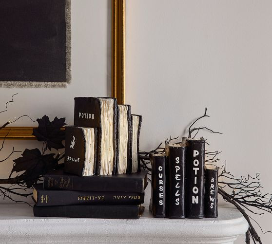 Lit Haunted Decorative Books | Pottery Barn (US)