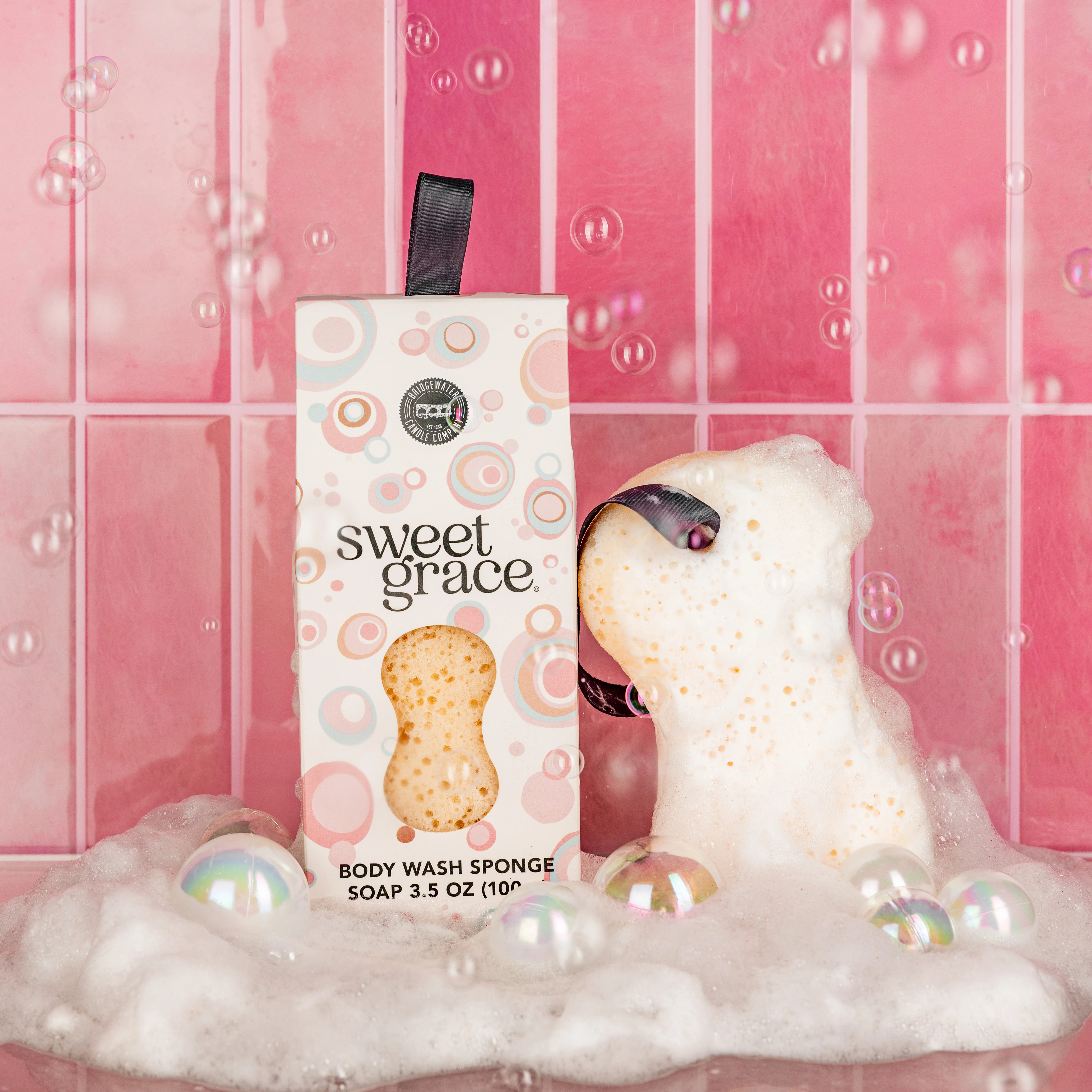 Sweet Grace Body Wash Sponge | Bridgewater Candle Company