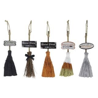 Assorted 11" Halloween Witch Broom with Sign by Ashland® | Michaels Stores