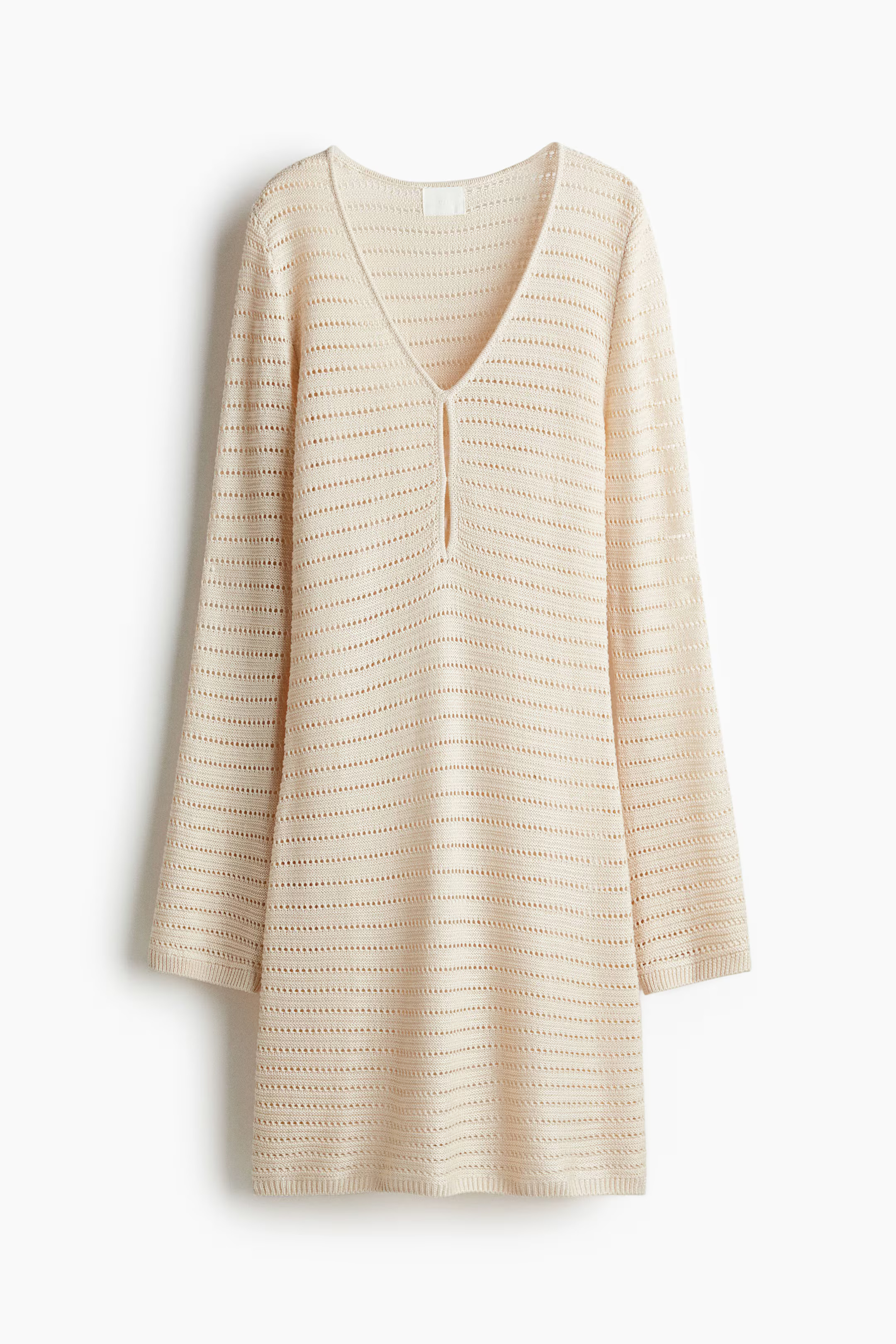 Pointelle-knit dress | H&M (UK, MY, IN, SG, PH, TW, HK)