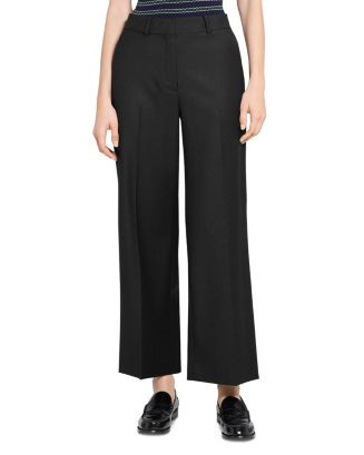 Theory Classic Wool Wide Leg Pants  | Bloomingdale's Women | Bloomingdale's (US)