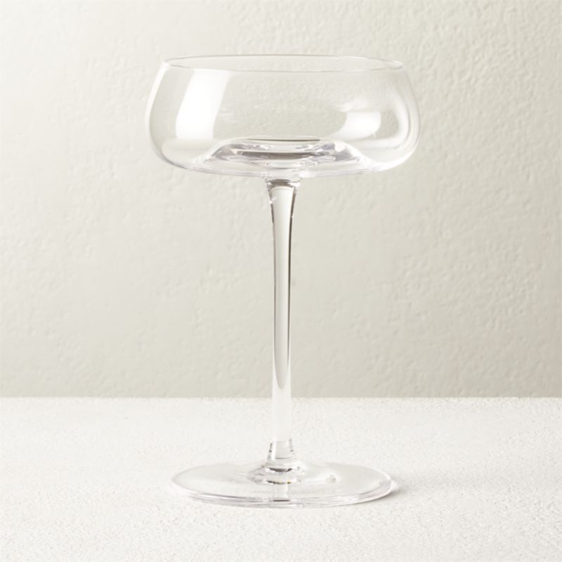 Float Coupe Cocktail Glass + Reviews | CB2 | CB2