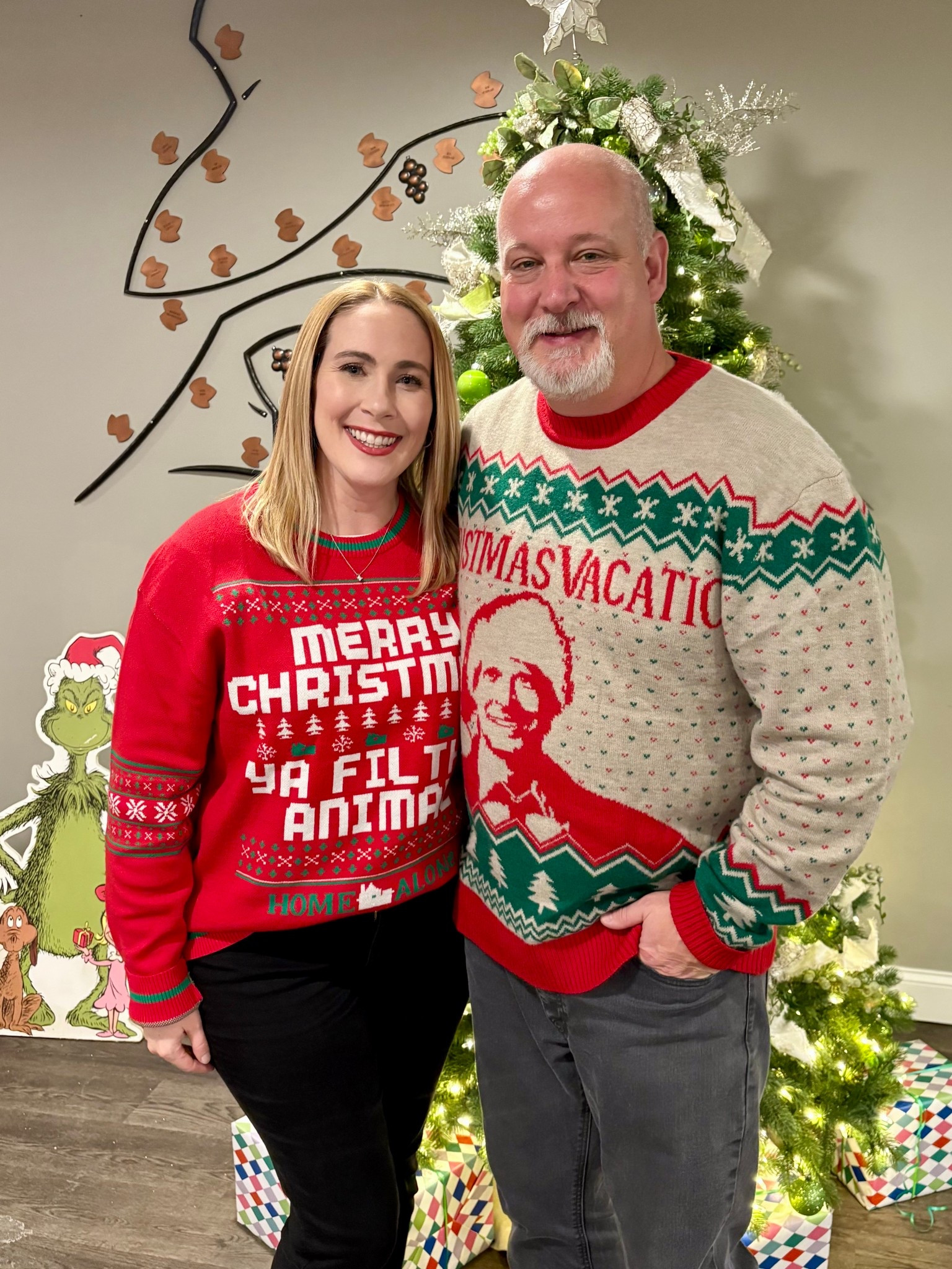 Ugly Christmas sweater party, ugly Christmas sweaters, Christmas sweaters, home alone sweater

#LTKHoliday #LTKSeasonal #LTKFindsUnder50