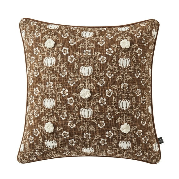My Texas House 18" x 18" Ginger Fara Floral Decorative Pillow | Walmart (US)