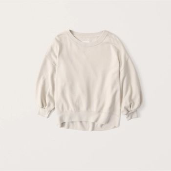 Balloon Sleeve Sweatshirt | Abercrombie & Fitch (US)