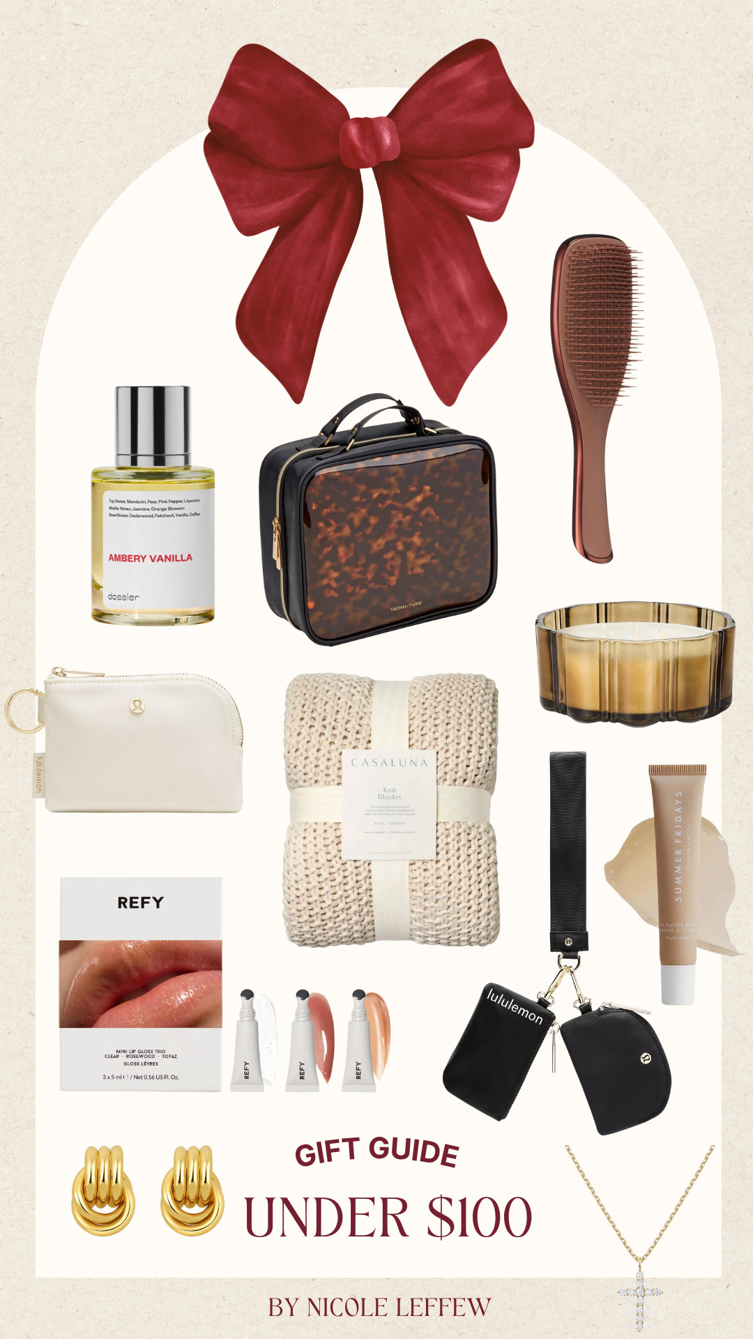 Holiday and Christmas gift guide under $100. Lululemon bags, Sephora sets, accessories, and beauty essentials.  

 #LTKselfcare

#LTKGiftGuide #LTKHoliday