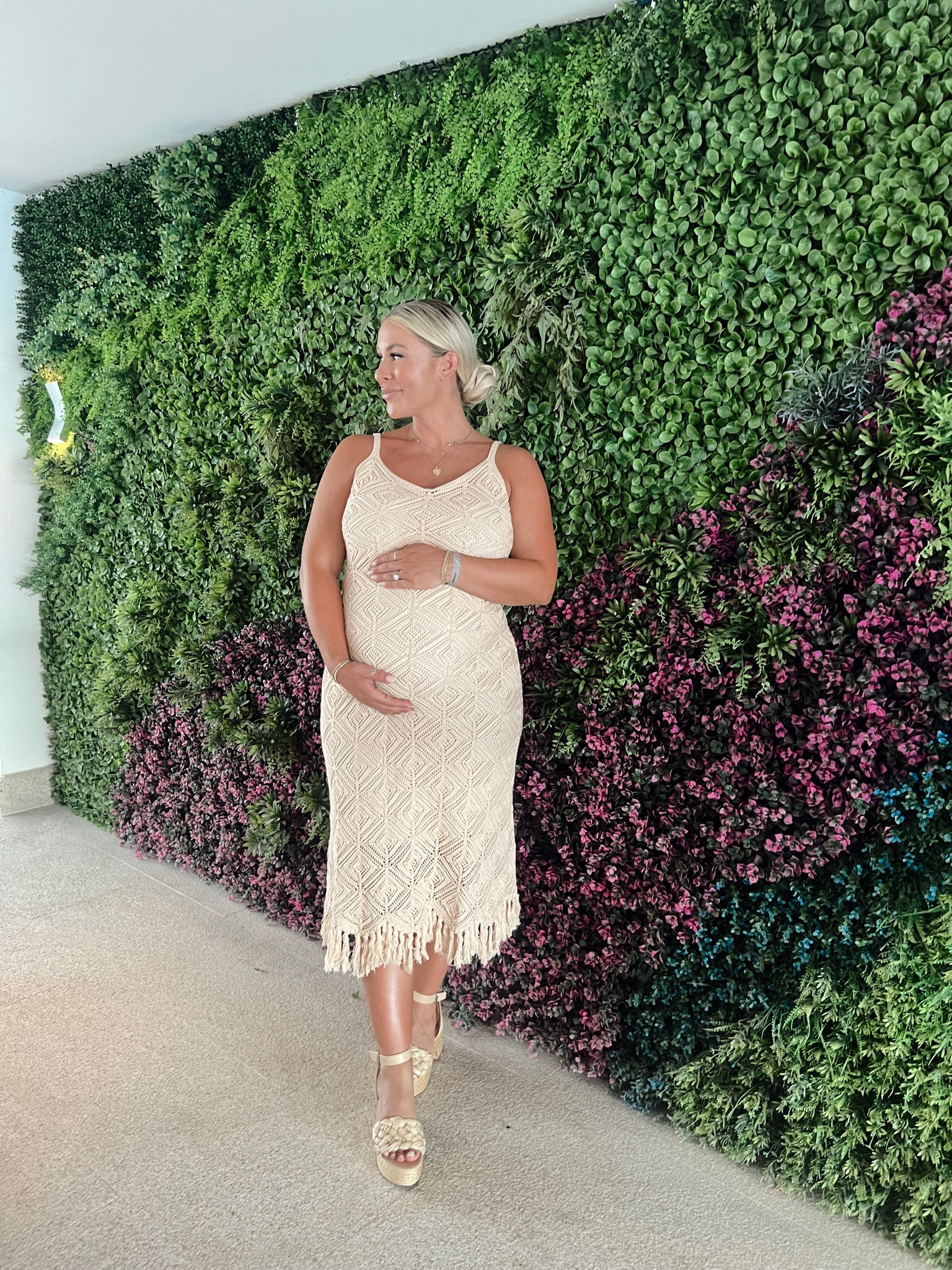 Wearing a large in the dress and shoes fit TTS

#LTKunder50 #LTKtravel #LTKbump