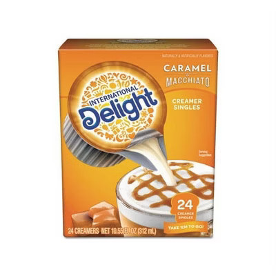 International Delight Caramel Macchiato Coffee Creamer Singles, 0.44 fl oz, 24 Count | Target