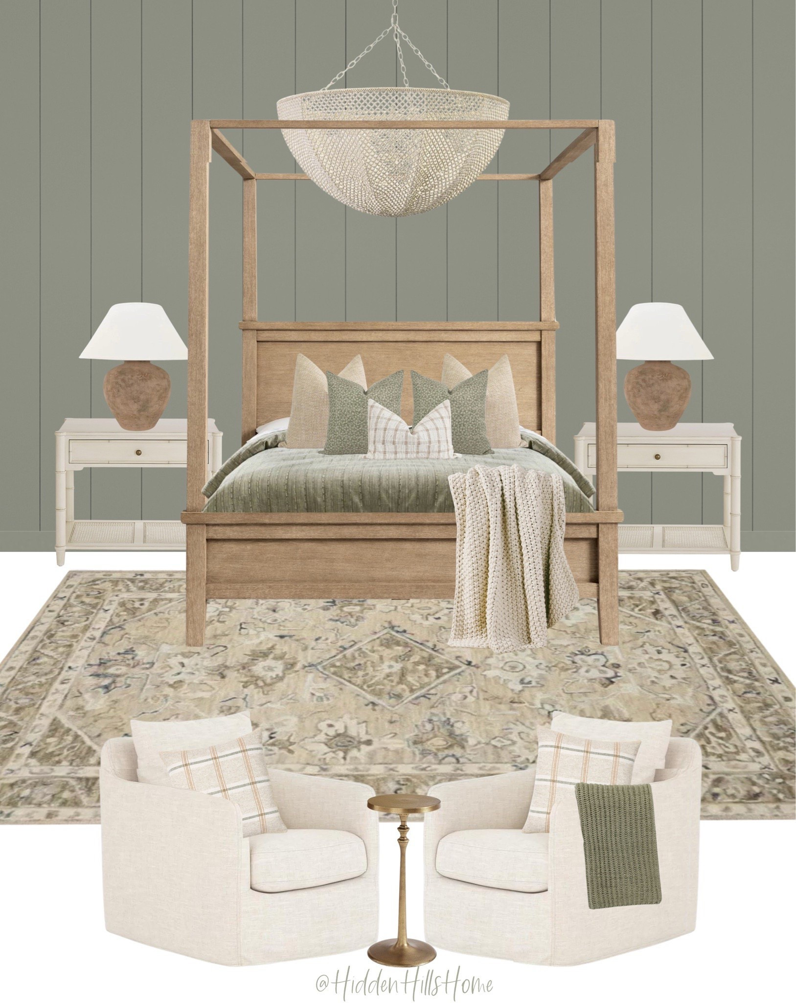 Farmhouse Canopy Bed curated on LTK