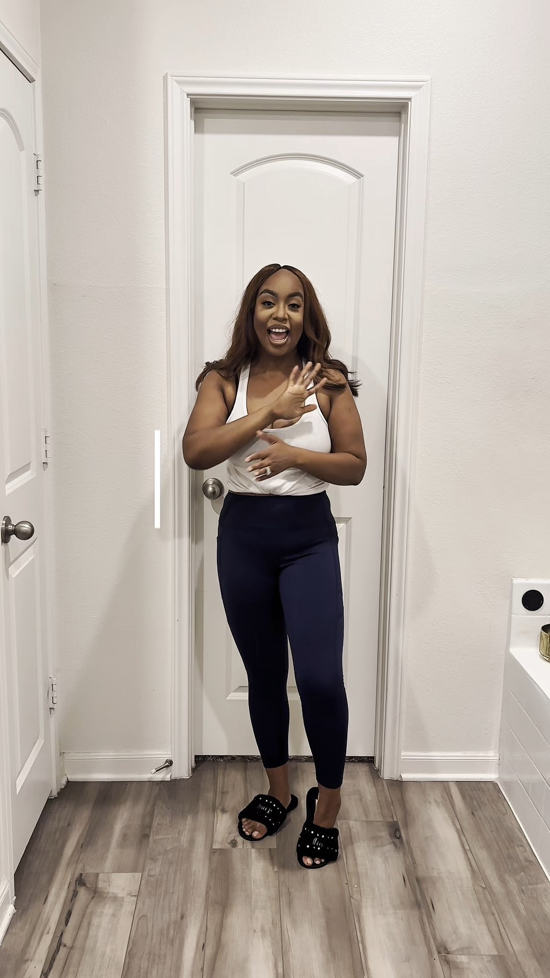 Wore this for a quick Monday mood boost and it did not disappoint. I know the shirt was wrinkled—don’t judge me, I ironed it after ok?!
Everything’s linked on my LTK because y’all keep asking, so here you go bestie!

#LTKPetite #LTKStyleTip #LTKSaleAlert