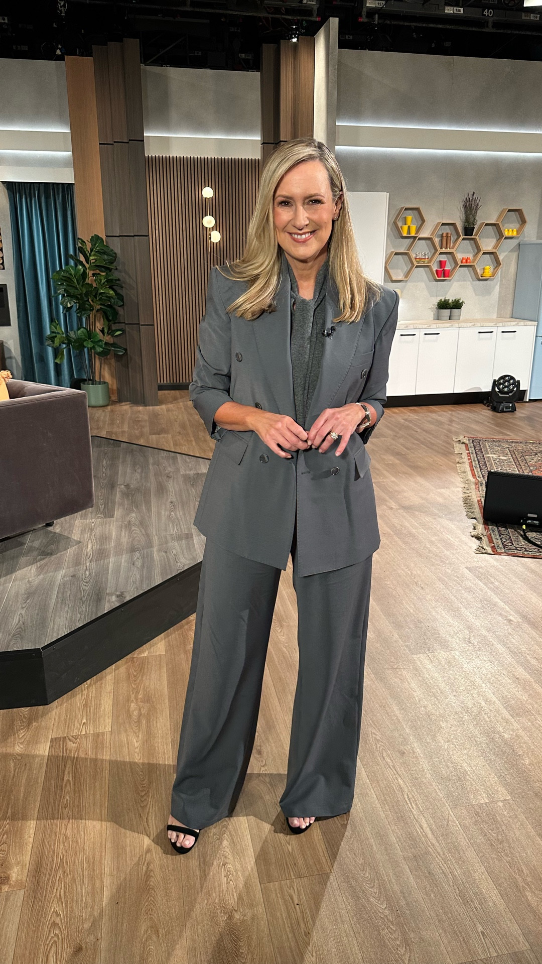 Feeling very corporate in this cool charcoal suit from Scanlan Theodore. Paired with a charcoal knit top and a simple black strappy heel

#LTKover50style #LTKaustralia #LTKworkwear