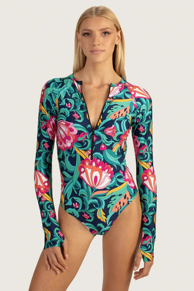 INDIA GARDEN PADDLE SUIT | Trina Turk